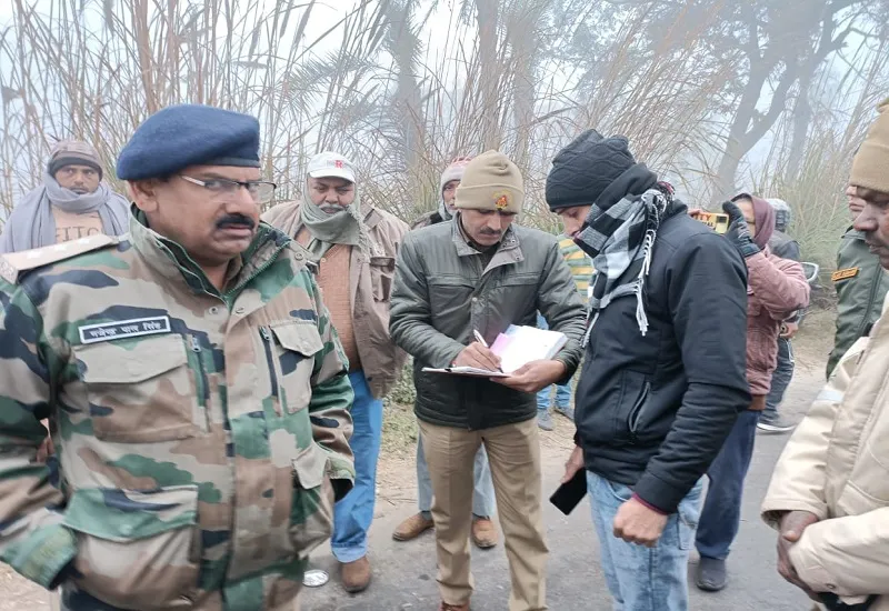 बिजनौर : ट्रक ने बाइक सवार दो युवकों को रौंदा, मौके पर दर्दनाक मौत...नजीबाबाद से जा रहे थे कोटद्वार 